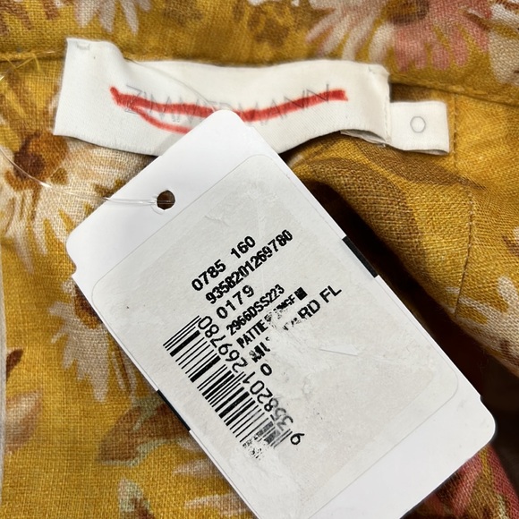 Zimmermann Pattie Linen Minidress - Picture 14 of 14